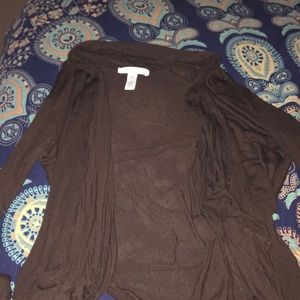 brown sweater cover -up